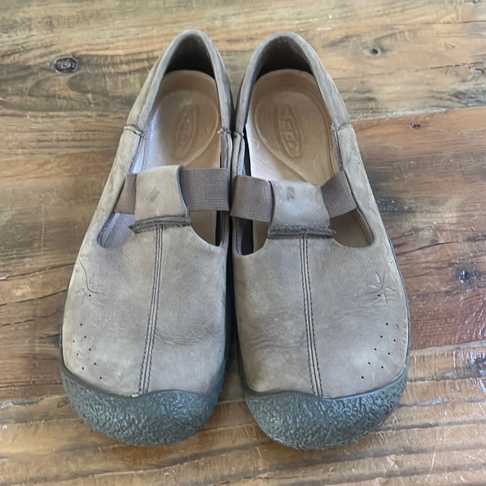 Keen Leather Slip Ons